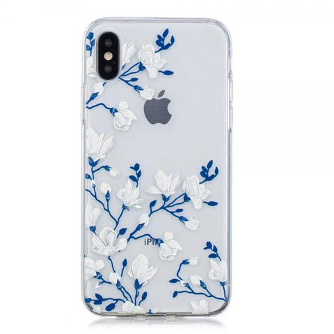 Japanese Flowers Funda iPhone X / XS