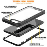 Two Pieces Protect negro Funda iPhone 7 Plus / 8 Plus