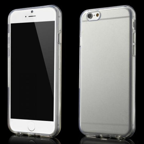 Transparente gruesa recta Funda iPhone 6/6S