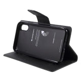 Tapa magnetic negro Funda iPhone X