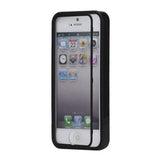 Tapa invisible negro Funda iPhone 5/5S/SE