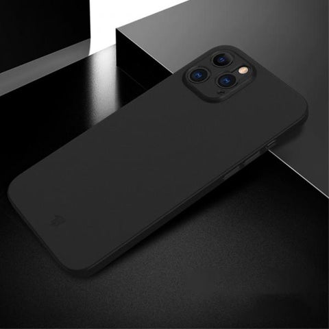 X-LEVEL Hard Silicone black Funda iPhone 12 Pro Max
