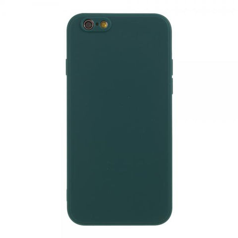 Silicona Mate verde Funda iPhone 6 Plus / 6S Plus