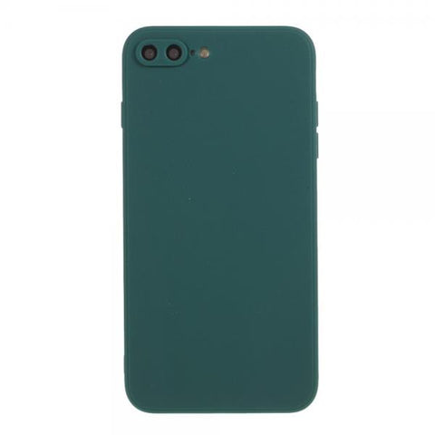 Silicona Mate verde Funda iPhone 7 Plus / 8 Plus