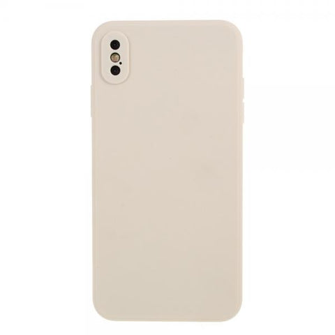 Silicona Mate beige Funda iPhone X / XS