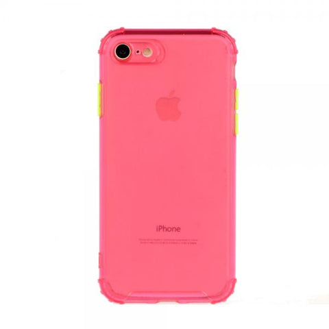 Gel Protect Button rosa Funda iPhone 7 / 8 / SE 20 / SE 22