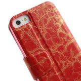 Red fluor Funda iPhone 5/5S/SE