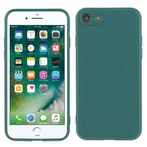 Edge Basic verde oscuro Funda iPhone 7 / 8 / SE 20 / SE 22