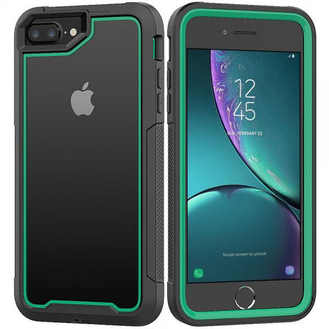 Doble Protect verde Funda iPhone 7 Plus / 8 Plus