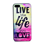 Live the life Funda iPhone 5/5S/SE