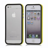 Lateral negro/amarillo Funda iPhone 5/5S/SE