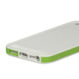 Lateral blanco/verde Funda iPhone 5/5S/SE
