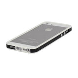 Lateral blanco/negro Funda iPhone 5/5S/SE