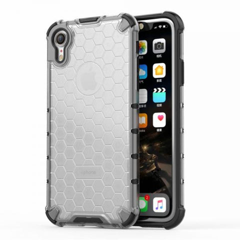 Super Honeycomb Protect gris iPhone XR