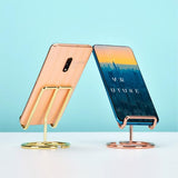 Soporte Mesa Smartphone Iron Golden