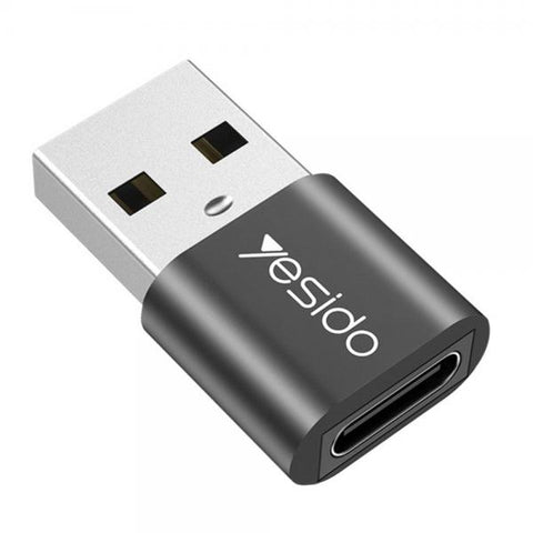 Adaptador Yesido USB - Tipo C Female