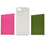 Bicolor Rosa/Verde Funda iPhone 5/5S/SE