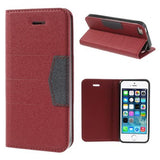 New Booky rojo Funda iPhone 5/5S/SE