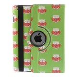 Owl pattern green Funda iPad 2/3/4