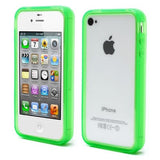 Lateral gel Verde Funda iPhone 4/4S