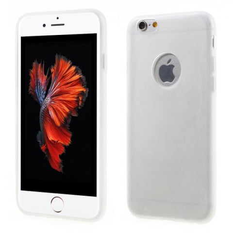 Slim gel blanco Funda iPhone 6/6S