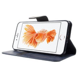 Booky Leath marino Funda iPhone 7 Plus
