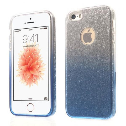 Degradado Shiny azul Funda iPhone 5/5S/SE