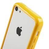Lateral Plain amarillo Funda iPhone 5C