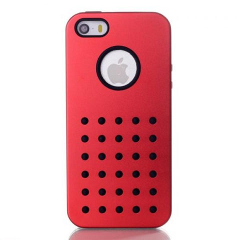 Protect Shell rojo Funda iPhone 5/5S/SE