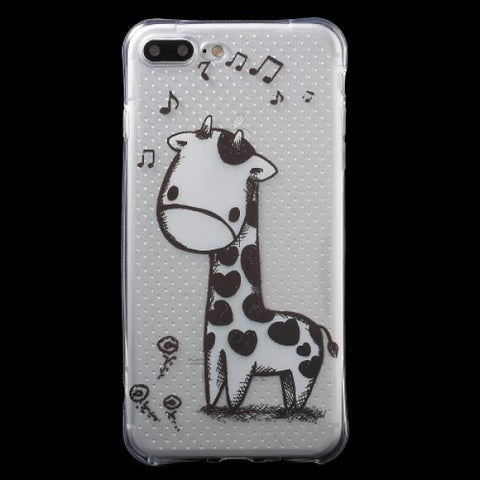 Cute giraffe Funda iPhone 7 Plus