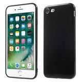 Gel brillo negro Funda iPhone 7 / 8 / SE 2020