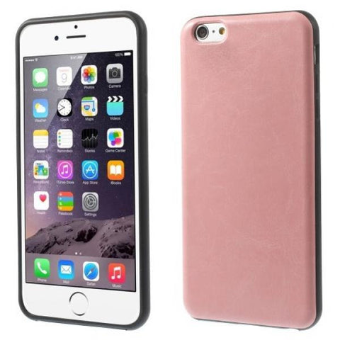 Leath gel rosa Funda iPhone 6 Plus/6S Plus