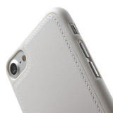 Leath TPU blanco Funda iPhone 7 / 8 / SE 2020