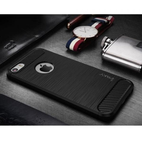 New iPaky negro Funda iPhone 5/5S/SE