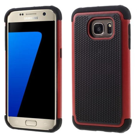 Double Protect rojo Funda Galaxy S7