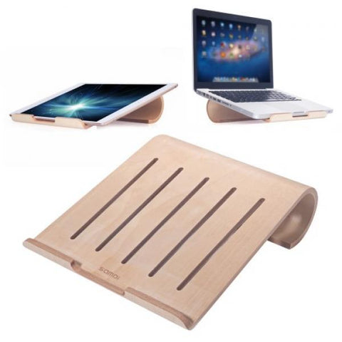 Soporte Macbook / Tablet SAMDI madera