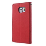 Booky rojo Funda Galaxy S6
