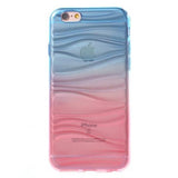 Degradado olas rojo/azul Funda iPhone 6 Plus/6S Plus