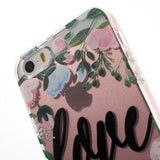 Love & Tropical love Funda iPhone 5/5S/SE