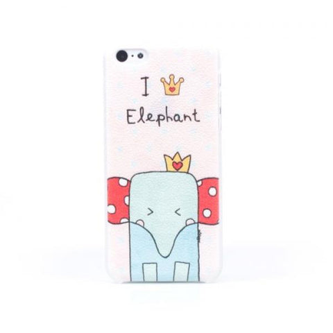 Elefante Pastel Funda iPhone 5C