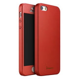 iPaky rojo Funda iPhone 5/5S/SE
