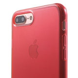 Gel rojo Funda iPhone 7 Plus