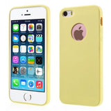Pastel gel amarillo Funda iPhone 5/5S/SE