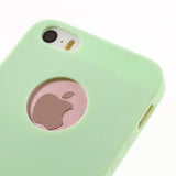 Pastel gel verde Funda iPhone 5/5S/SE