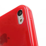 Gel rojo Funda iPhone 5C