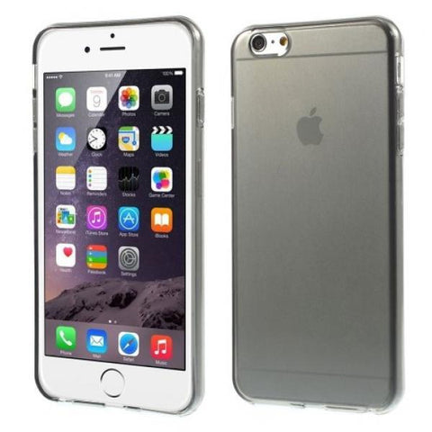 Gel Glossy negro Funda iPhone 6 Plus/6S Plus