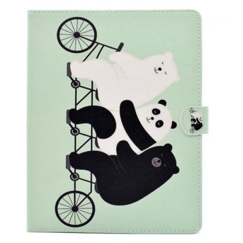 Illustration Panda Friends Funda iPad 2/3/4