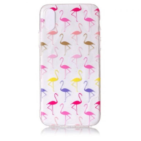 Pastel Flamingo Funda iPhone X