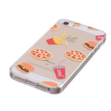 Pizza and burger Funda iPhone 5/5S/SE