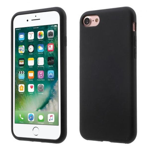 Gel mate negro Funda iPhone 7 / 8 / SE 2020